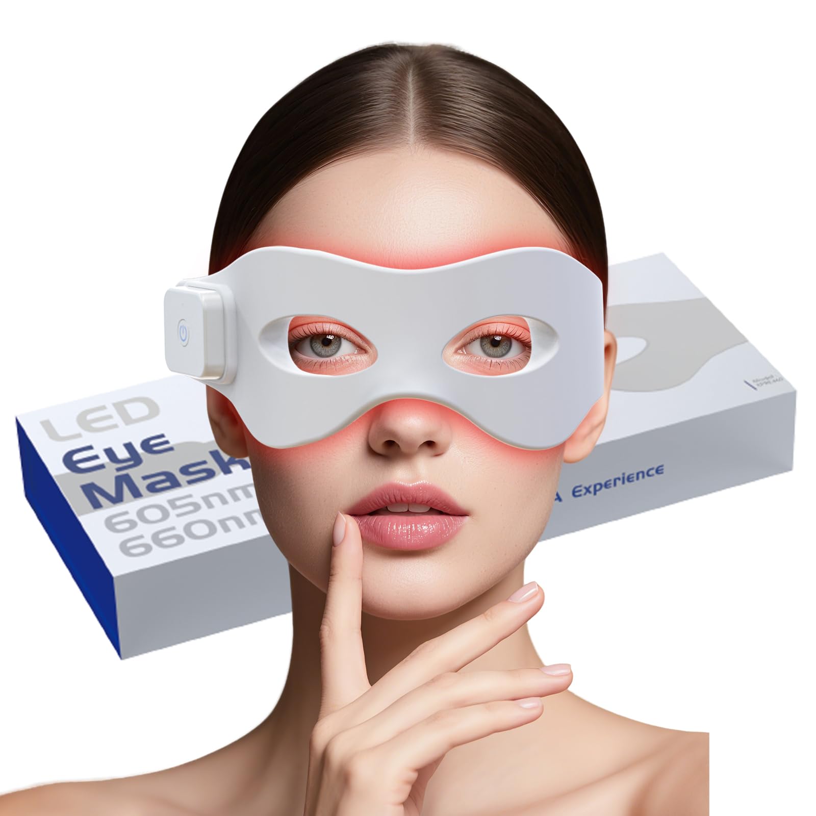 3D-массажер для глаз с красным – обзор и цена Light Therapy Glasses